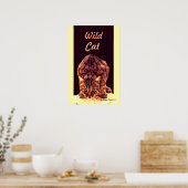 POSTER CUISINE WILD CAT (Cuisine)