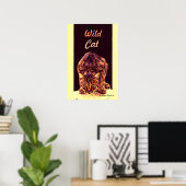 POSTER CUISINE WILD CAT (Bureau à domicile)