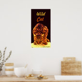 POSTER CUISINE WILD CAT (Cuisine)