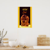 POSTER CUISINE WILD CAT (Cuisine)