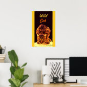 POSTER CUISINE WILD CAT (Bureau à domicile)