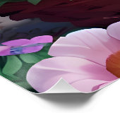 Poster Cuisinement Cute Kittens dans un panier à fleurs (Coin)