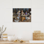 Poster Cuisiner pour la Tribu (Cuisine)