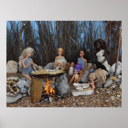 Poster Cuisiner pour la Tribu (Devant)