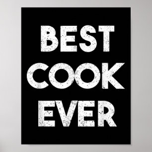 Poster Cuisinière dégoûtée