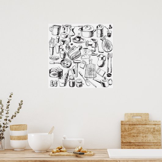 Poster Cuisson (Cuisine)