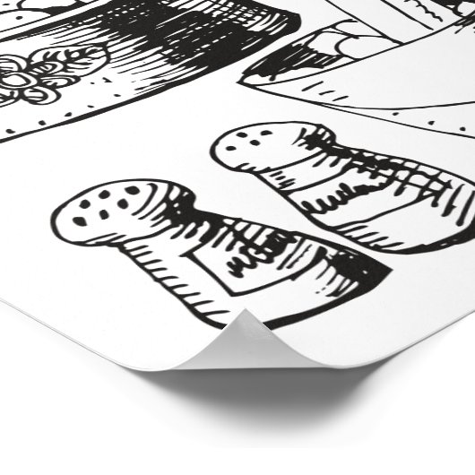 Poster Cuisson (Coin)