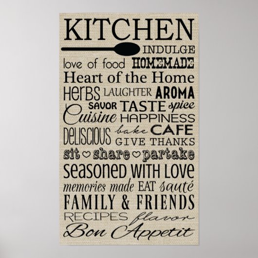 Poster Cuisson (Devant)