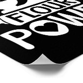 Poster Cuisson à boulon à pain d'alimentation à la farine (Coin)