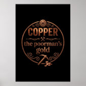 Poster Cuivre L'or du pauvre (Devant)