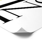 Poster Culinairement incliné (Coin)