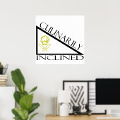 Poster Culinairement incliné (Bureau à domicile)