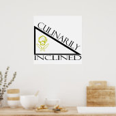 Poster Culinairement incliné (Cuisine)
