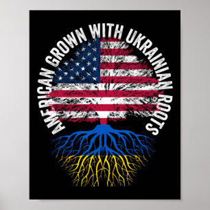 Poster Cultivé en Amérique, Racines Ukrainiennes