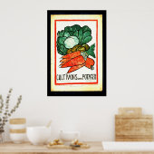 Poster Cultivons Notre Potager 1916 (Cuisine)