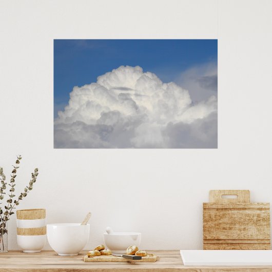 Poster Cumulonimbus (Cuisine)