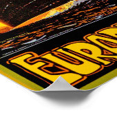 Poster Cunard Europe-Amérique (Coin)