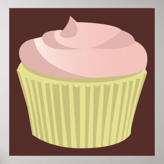 Poster Cupcake (Devant)
