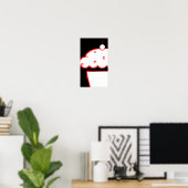 Poster cupcake (Bureau à domicile)