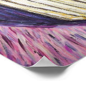 Poster "Cupcake au chocolat avec arroses" (Coin)