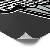 Poster cupcake houndstooth (Coin)