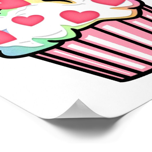 Poster Cupcake Love (Coin)