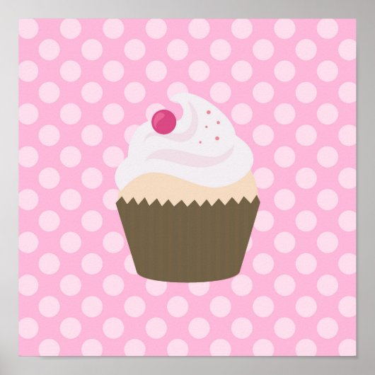 Poster Cupcake Mignon (Devant)