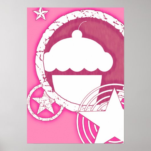 Poster cupcake punk (Devant)