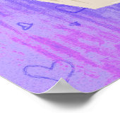 Poster Cupcake sucré avec framboise sur le dessus (Coin)