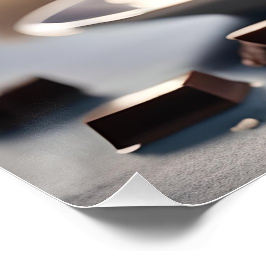 Poster Cupcakes au chocolat (Coin)