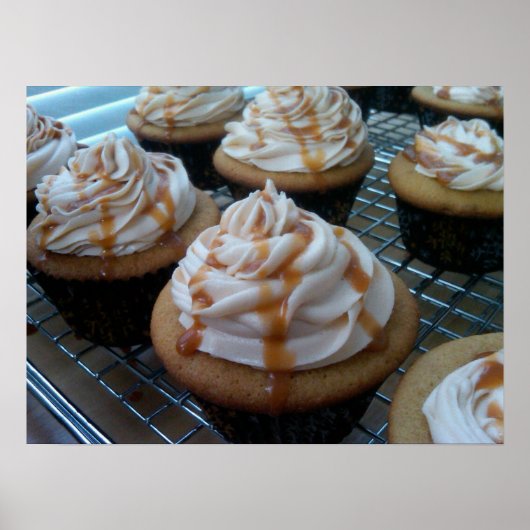 Poster Cupcakes/Baker (Devant)