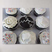 Poster Cupcakes décadents (Devant)