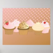 Poster Cupcakes Designer (Devant)