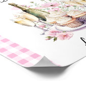 Poster Cupcakes et Fête des mariées Champagne Favoriser l (Coin)