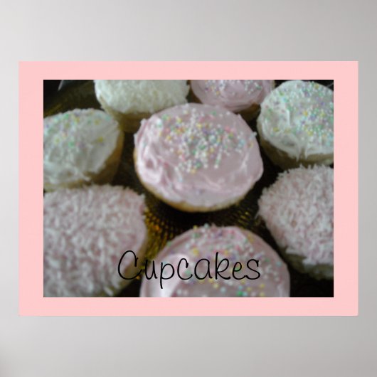 Poster Cupcakes pour tous (Devant)