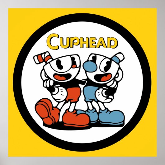 Poster CUPHEAD Cuphead Mugman (Devant)