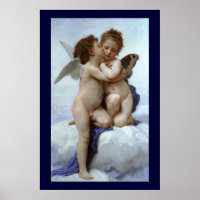Cupid et Psyché enfants / Premier baiser de l'ange