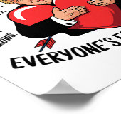 Poster Cupid I Hired Him Tremendous Guy Best Arrows Trump (Coin)