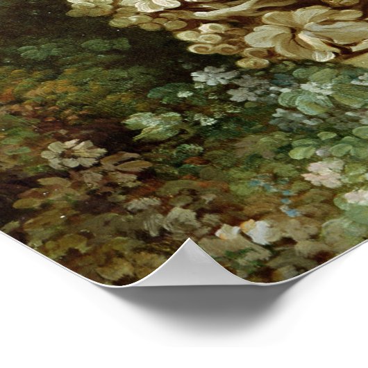 Poster Cupidé avec des raisins (Coin)