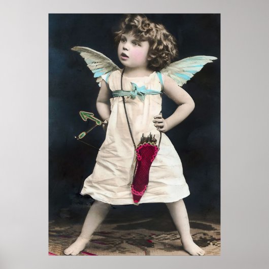 Poster Cupidon en colère (Devant)