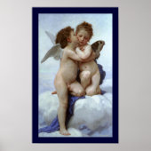 Poster Cupidon et Psyché comme Enfants / Premier baiser d (Devant)