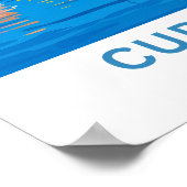 Poster Curaçao Caribbean Travel Print (Coin)