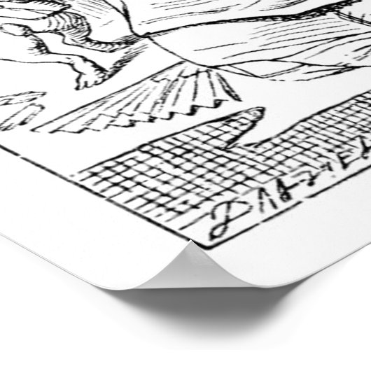 Poster Curieuse et curieuse ! (Coin)