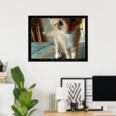 Poster Curieux (Bureau à domicile)