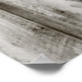 Poster Curieux Cheval Noir (Coin)