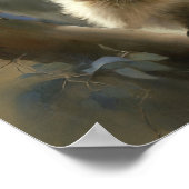 Poster Curieux grimpeur Siamese Kitten (Coin)