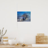 Poster Curieux Manatee (Cuisine)