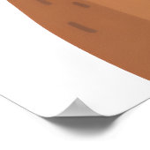 Poster Curieux portrait Capybara (Coin)