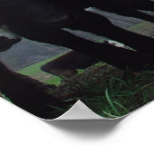 Poster Curieux Vaches 3 (Coin)