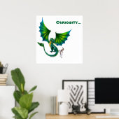 Poster Curiosité... (Bureau à domicile)